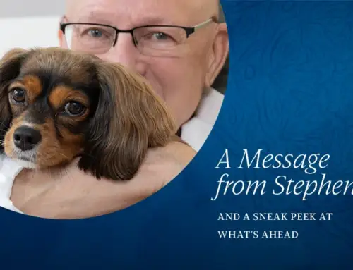 A Message from Stephen and Sneak Peek at What’s Ahead